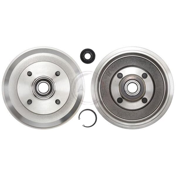 Bremstrommel hinten mit ABS-Sensorring A.B.S. für FORD FIESTA IV