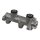 Master brake cylinder Ø 20.6 mm 2x M12x1.0 2-alu connect A.B.S. for OPEL TIGRA