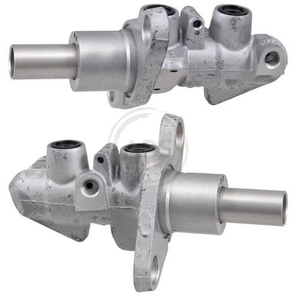 Master brake cylinder Ø 23.8 mm M12x1 2-alu connection A.B.S. for e.g. AUDI TT