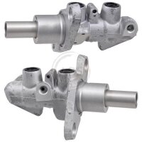 Master brake cylinder Ø 23.8 mm M12x1 2-alu...