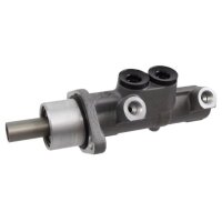 Master brake cylinder Ø 23.8 mm 2x M12x1.0 2-Alu...