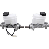 Master brake cylinder Ø 25.4 mm M10x1 2-alu...
