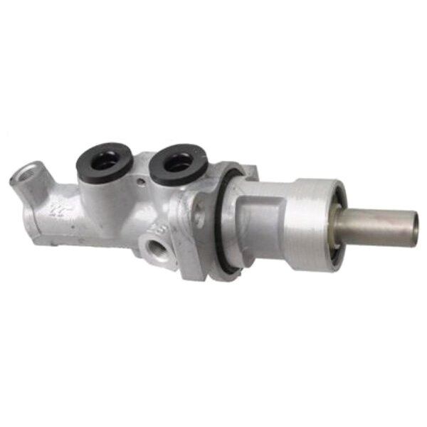 Master brake cylinder Ø 25.4 mm 2x M12x1.0 2 alu connections A.B.S. for MB CLK
