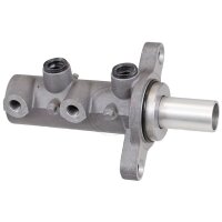 Master brake cylinder Ø 27 mm 2x M12x1.0 2-Alu...