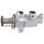 Master brake cylinder Ø 23.8 mm 2x M12x1.0 2-aluminium A.B.S. for SEAT LEON