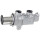 Master brake cylinder Ø 25.4 mm 2x M12x1.0 2-alu connect A.B.S. for e.g. VW GOLF