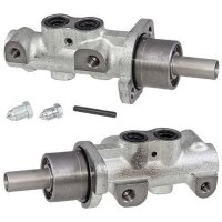 Master brake cylinder Ø 20.6 mm 2x M10x1.0 4-cast...