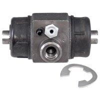 Wheel brake cylinder Ø 20.3 mm 1x 3/8 24 UNF cast...