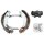 Brake kit drum brake rear with wheel brake cylinder ABS for CITROËN AX