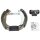 Brake set drum brake rear with wheel brake cylinder ABS for DACIA LOGAN