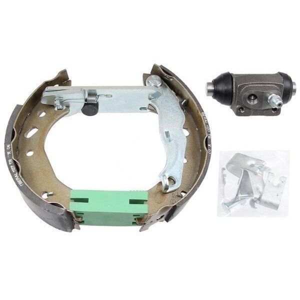 Bremsensatz Trommelbremse hinten mit Radbremszylinder A.B.S. für FORD FIESTA IV