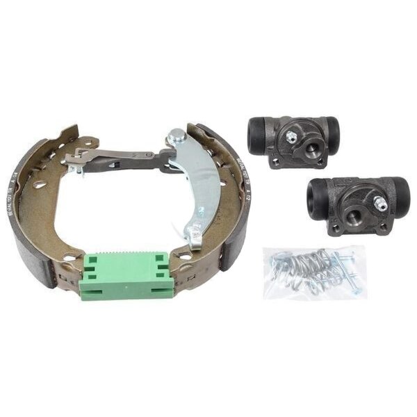Bremsensatz Trommelbremse hinten Radbremszylinder A.B.S. für PEUGEOT 206