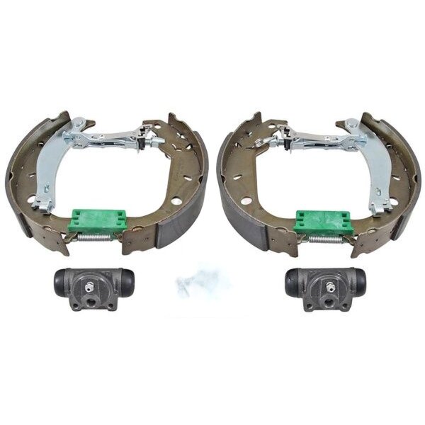 Brake set drum brake rear with wheel brake cylinder ABS for ALFA ROMEO 145