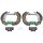 Brake set drum brake rear with wheel brake cylinder ABS for ALFA ROMEO 145