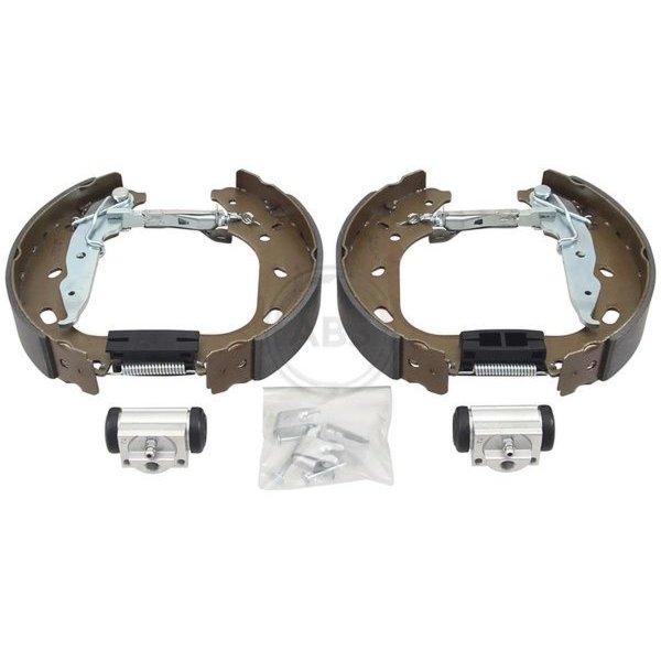 Brake set drum brake rear with wheel brake cylinder ABS for OPEL ASTRA H