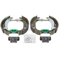 Brake set drum brake rear with wheel brake cylinder ABS...