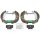 Brake set drum brake rear wheel brake cylinder ABS for CITROËN XSARA