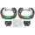 Brake kit drum brake rear with wheel brake cylinder ABS for CITROËN AX