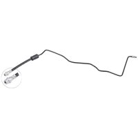 Brake hose 850 mm INN M10x1.0 OUT M10x1.0 A.B.S. for e.g....