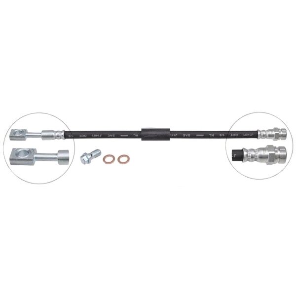 Bremsschlauch hinten A.B.S. für AUDI Q5