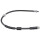 Brake hose 635 mm INN M10X1.0 RHT OUT M10X1.0 A.B.S. for BMW 3 Series and others