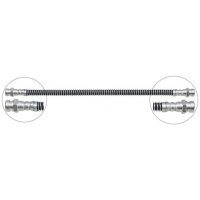 Brake hose 368 mm INN M10x1.0 INN M10x1.0 A.B.S. for KIA...