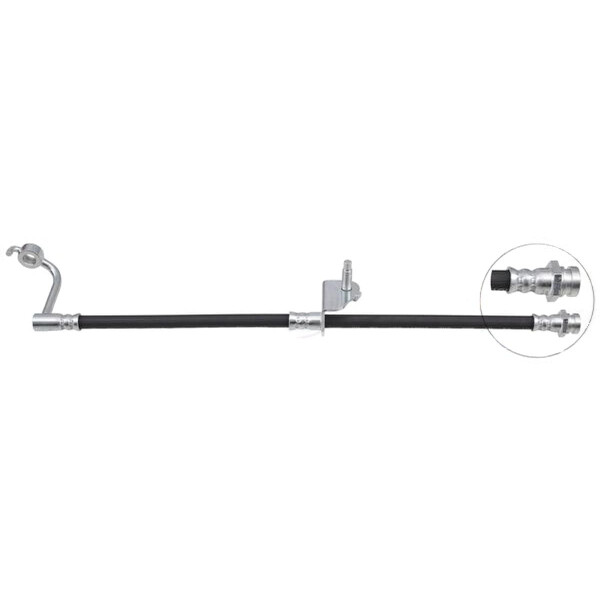 Bremsschlauch 413 mm INN M10x1.0 BANJO M10x1.0 A.B.S. für u.a. ISUZU D-MAX