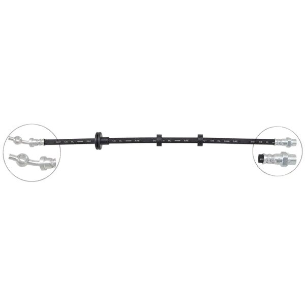 Bremsschlauch vorne A.B.S. für LAND ROVER RANGE ROVER III