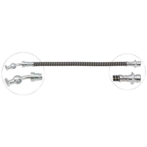 Bremsschlauch hinten links A.B.S. für LAND ROVER DISCOVERY I