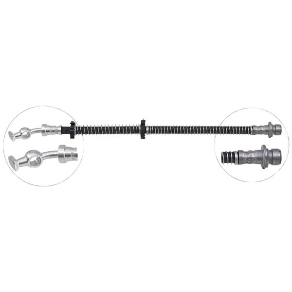 Bremsschlauch hinten rechts A.B.S. für LAND ROVER DISCOVERY I