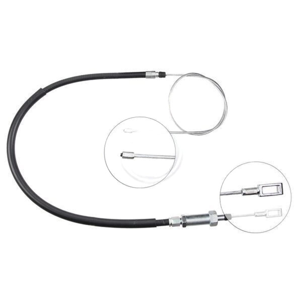 Parking brake cable 1,463 mm A.B.S. for FIAT DUCATO and others