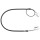 Parking brake cable 1,590 mm A.B.S. for SKODA FABIA and others