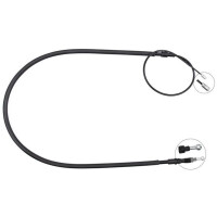 Parking brake cable no rolling 1,640 mm A.B.S. for AUDI...
