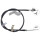Parking brake cable no rolling 1.645 mm A.B.S. for NISSAN MICRA