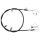 Parking brake cable 1,920 mm disc brake A.B.S. for e.g. MAZDA CX-5