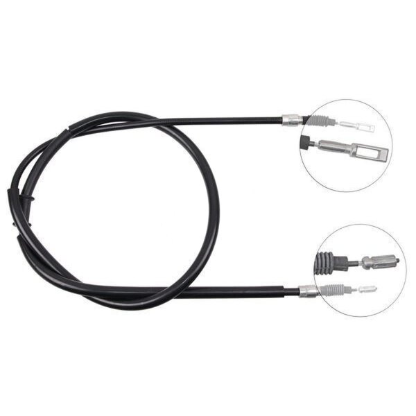 Parking brake cable 1,722 mm disc brake A.B.S. for e.g. AUDI 80