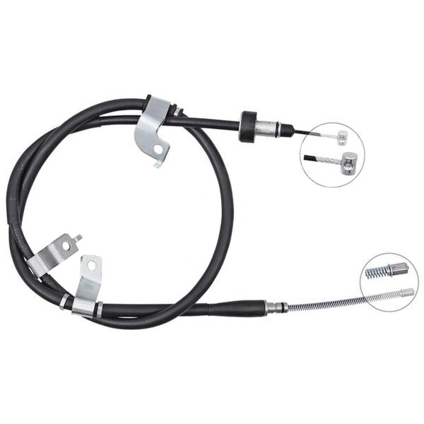 Parking brake cable 1,435 mm drum brake A.B.S. for KIA PICANTO