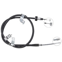 Parking brake cable 1,435 mm drum brake A.B.S. for KIA...