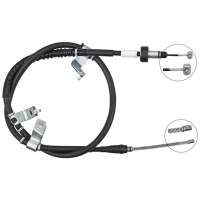 Parking brake cable 1,490 mm drum brake A.B.S. for KIA...