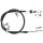 Parking brake cable 1,490 mm drum brake A.B.S. for KIA PICANTO