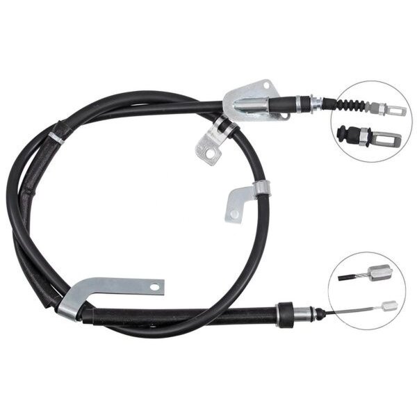 Parking brake cable 1,720 mm disc brake A.B.S. for HYUNDAI TUCSON and others