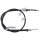 Parking brake cable 1,720 mm disc brake A.B.S. for HYUNDAI TUCSON and others
