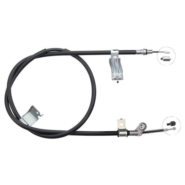 Seilzug Feststellbremse 1.703 mm Scheibenbremse A.B.S. für u.a. NISSAN QASHQAI