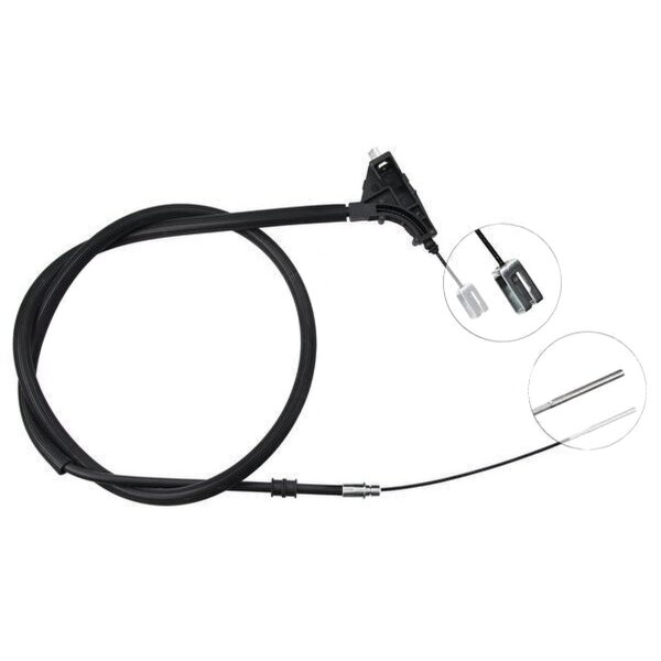 Parking brake cable 2.145 mm disc brake A.B.S. for PEUGEOT 607