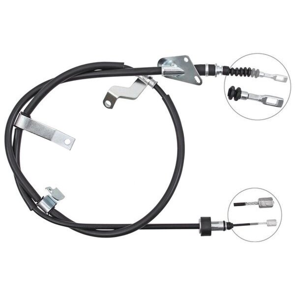 Parking brake cable 1,742 mm disc brake A.B.S. for KIA CEED and others