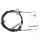 Parking brake cable 1,280 mm disc brake A.B.S. for SSANGYONG KYRON and others