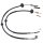 Parking brake cable no rolling 967 mm A.B.S. for BMW X5 and others