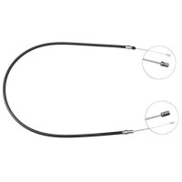 Parking brake cable no rolling 1.408 mm A.B.S. for...