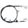 Parking brake cable 1,665 mm disc brake A.B.S. for TOYOTA YARIS and others