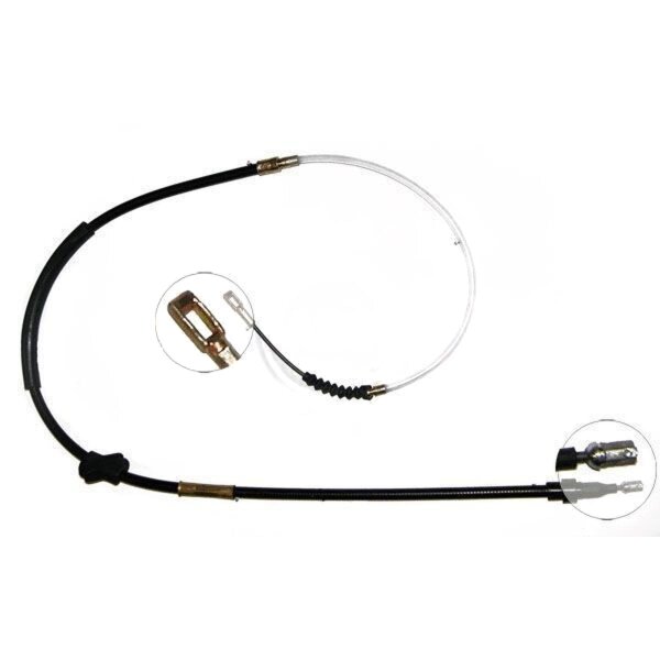 Parking brake cable 1,480 mm disc brake A.B.S. for e.g. AUDI 100
